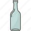 bottle, empty, container, float, ancient 