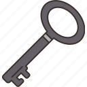 key, padlock, unlock, escape, antique