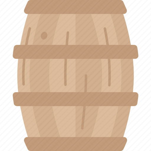 Barrel, wooden, cask, container, cellar icon - Download on Iconfinder