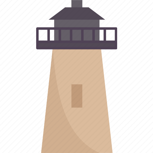 Lighthouse, beacon, coast, nautical, sea icon - Download on Iconfinder