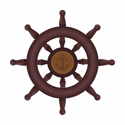 Boat, handwheel, ship, wheel icon - Download on Iconfinder