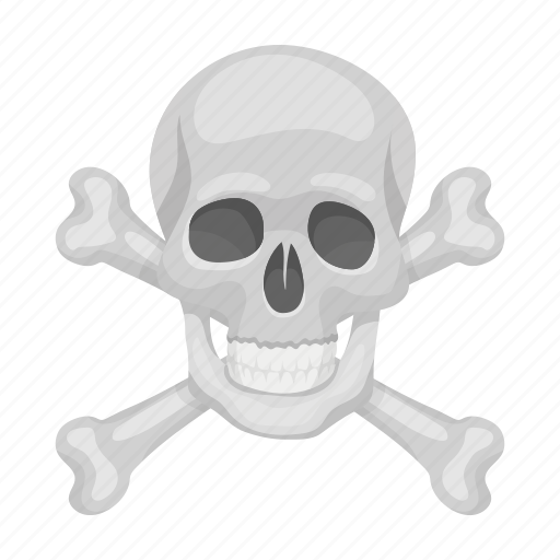Bones Cross Dead Pirate Sign Skeleton Skull Icon Download On Iconfinder