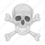 bones, cross, dead, pirate, sign, skeleton, skull 
