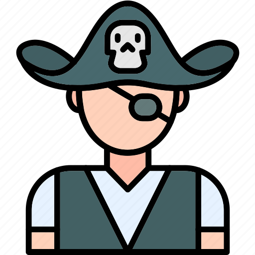 Pirate, caribbean, corsair, crew, gun, pistol icon - Download on Iconfinder
