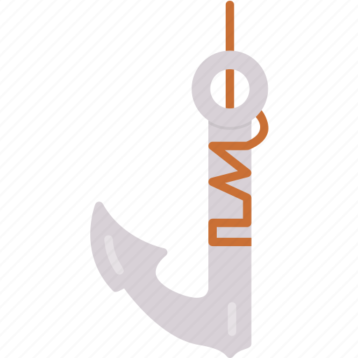 Hook, fish, fishing, bait, equipment, hanging, fishhook icon - Download on Iconfinder