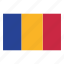 pixelart, flag, country, nation, africa, game, chad 