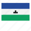 pixelart, flag, country, nation, africa, game, lesotho 