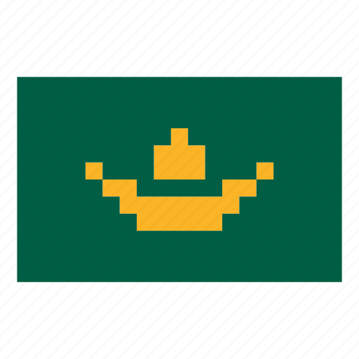 Pixelart, flag, country, nation, africa, game, mauritania icon - Download on Iconfinder