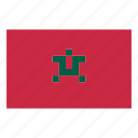 pixelart, flag, country, nation, africa, game, morocco