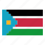 pixelart, flag, country, nation, africa, game, south sudan 