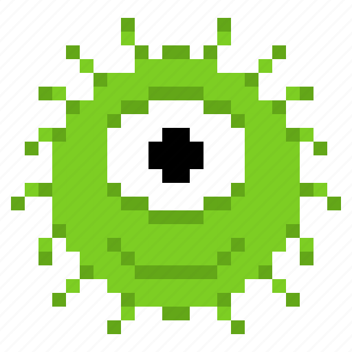 8-bit, alien, cartoon, game, invaders, monster, pixel art icon - Download on Iconfinder