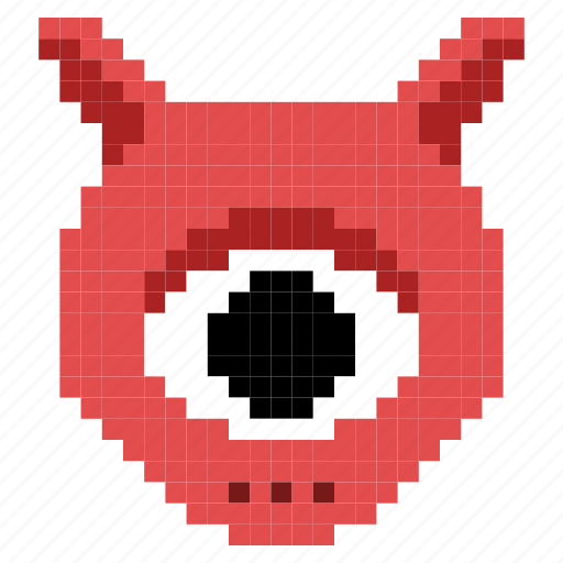 8-bit, alien, cartoon, game, invaders, monster, pixel art icon - Download on Iconfinder