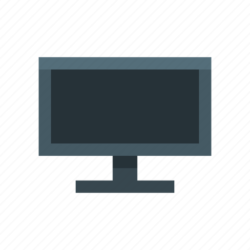 Monitor, screen, display, tv, pc, computer, technology icon - Download on Iconfinder