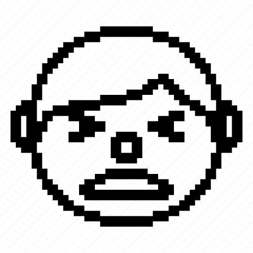 Man, face, hurt, feeling, expression, emoji icon - Download on Iconfinder