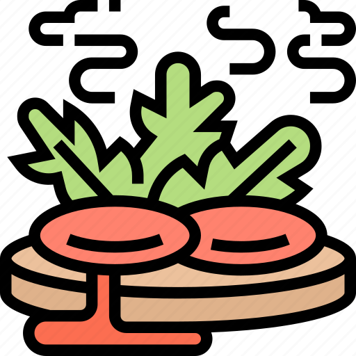 Arugula, rocket, leaf, salad, condiment icon - Download on Iconfinder