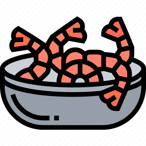 Prawns, shrimp, seafood, ingredient, gourmet icon - Download on Iconfinder