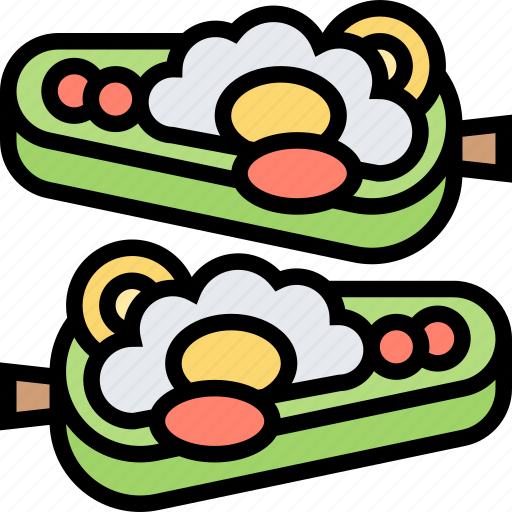 Zucchini, slice, ingredient, vegetable, food icon - Download on Iconfinder