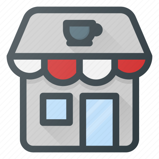 Architecture, building, coffee, landmark, place, shop icon - Download on Iconfinder