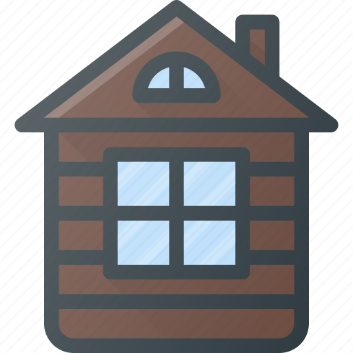 Architecture, building, house, landmark, loghouse, place, wood icon - Download on Iconfinder