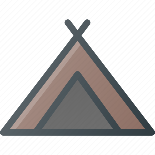 Camp, camping, landmark, place, tent icon - Download on Iconfinder