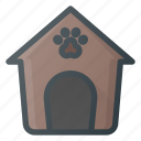 building, dog, house, landmark, place