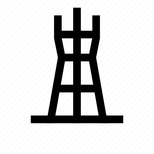 Place, sanfrancisco, sutro, tower icon - Download on Iconfinder