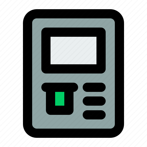 Atm, machine, money, cash icon - Download on Iconfinder