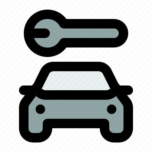 Car, repair, service, wrench icon - Download on Iconfinder