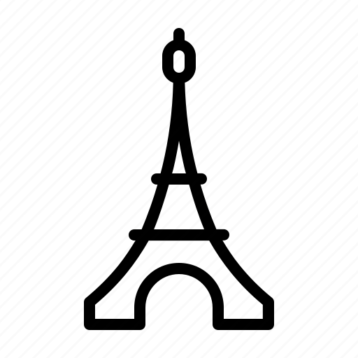 Eiffel, france, architecture, landmark, tower icon - Download on Iconfinder