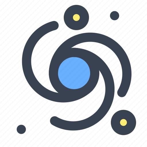 Astronomy, galaxy, planet, satellite, space icon - Download on Iconfinder