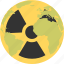 nuclear, planet, radiation, radioactive 