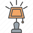 bulb, desk, floorlamp, furniture, lamp, light, table
