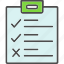 checklist, checkmark, clipboard, list, report 