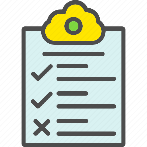 Checkmark, document, list, paper, todo, checklist, tasks icon - Download on Iconfinder