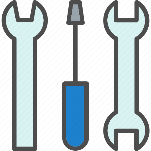 Repair, wrench, screwdriver, tools icon - Download on Iconfinder