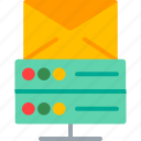 connection, email, envelope, hosting, mail