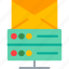 connection, email, envelope, hosting, mail 