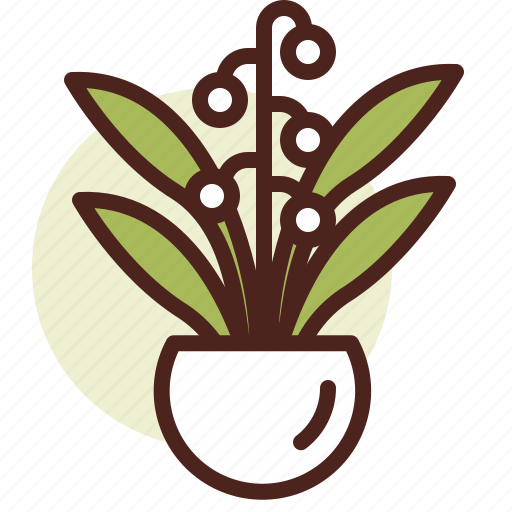 Decor, green, lily, nature, of, the, valley icon - Download on Iconfinder