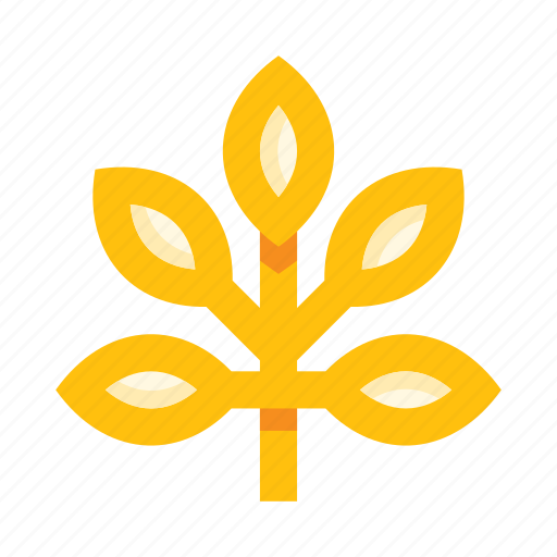 Branch, leaves, twig, plant, nature, flower, garden icon - Download on Iconfinder