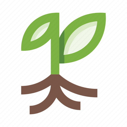 Garden, plant, herb, sprout, root, leaves icon - Download on Iconfinder