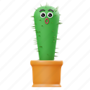 shocked, cactus 