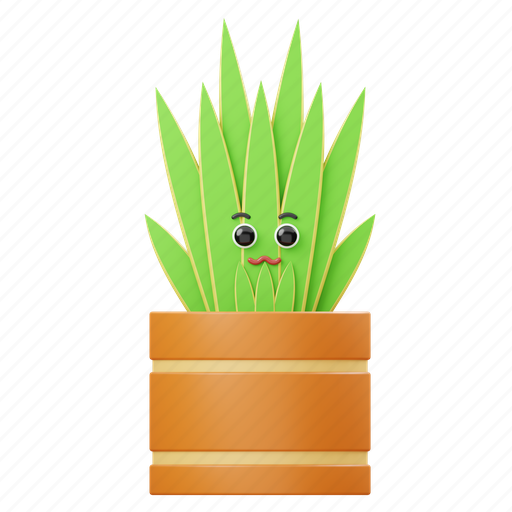 Thatch, plant, flower 3D illustration - Download on Iconfinder