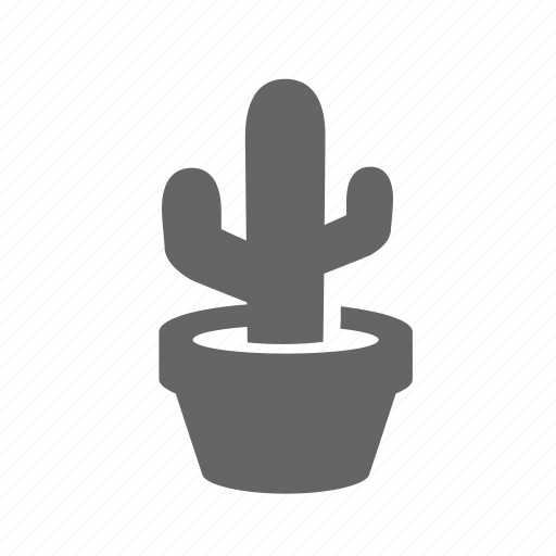 Cactus, decorative, pot, floral, green, nature, plant icon - Download on Iconfinder
