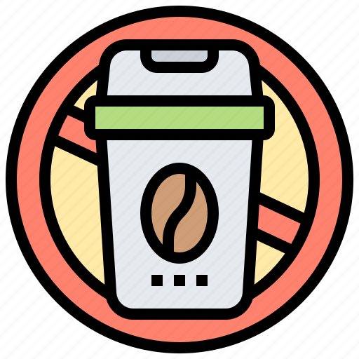 Coffee, cup, disposable, no, waste icon - Download on Iconfinder