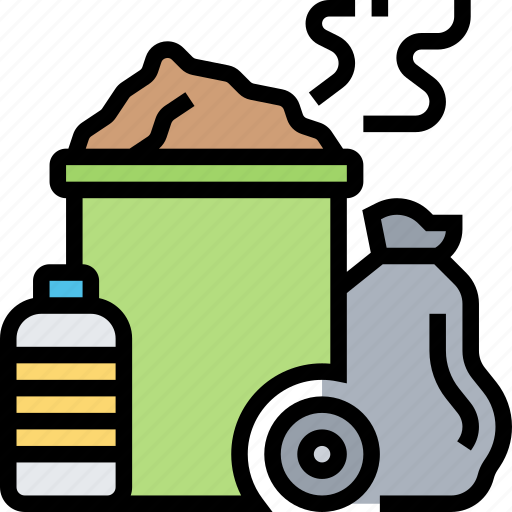 Garbage, bin, dump, domestic, trash icon - Download on Iconfinder
