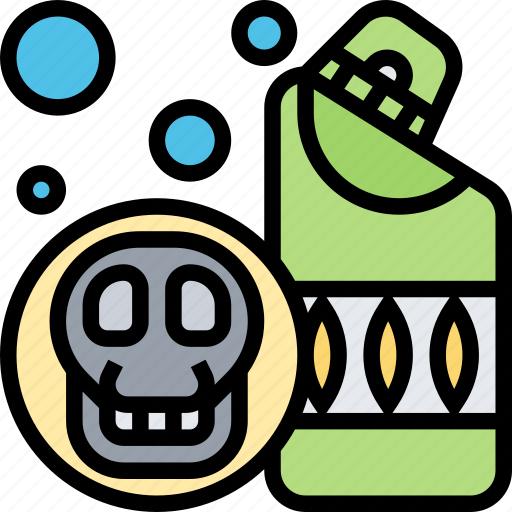 Poisonous, chemicals, bottle, lethal, sign icon - Download on Iconfinder