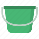 bucket, tool, water, cleaning, clean