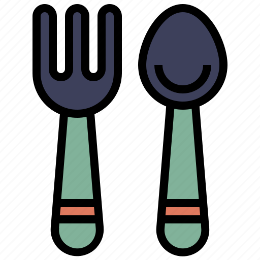 Cutlery, fork, kitchen, spoon, plastic, products icon - Download on Iconfinder