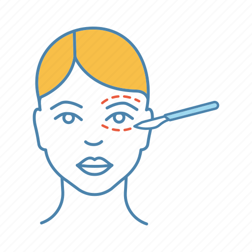 Blepharoplasty, eye, eyelid, face, lifting, plastic surgery, surgery icon - Download on Iconfinder