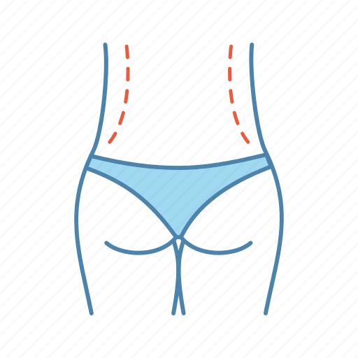 Belt lipectomy, body, contouring, lifting, liposuction, plastic surgery, waist icon - Download on Iconfinder